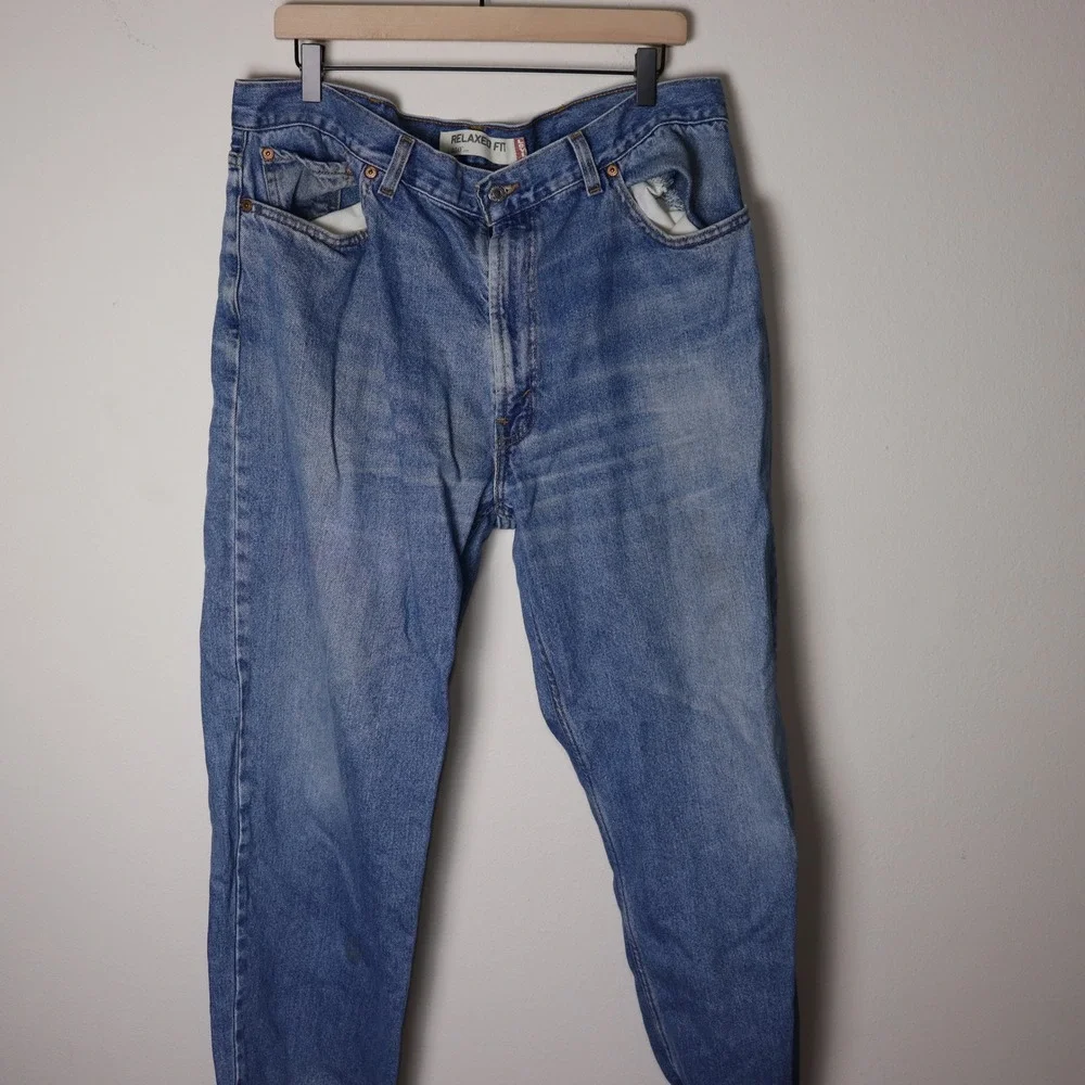 Levi's 550 Relaxed Fit Jeans Blue 40x30